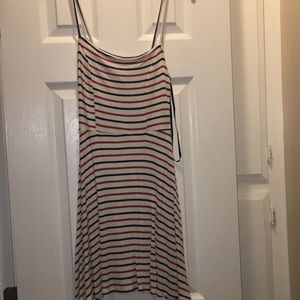 striped forever 21 dress👗